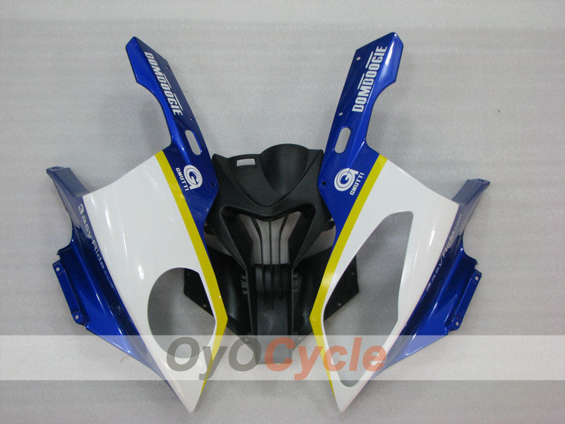 Spritzguss-Verkleidungssatz für BMW S1000RR, 09-14 - Blau, Schwarz - PIRELLI #OYO87902391