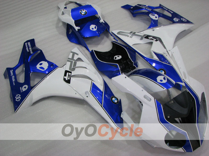 Einspritzverkleidungssatz für BMW S1000RR 09-14 - Weiß, Schwarz - PIRELLI #OYO87902402
