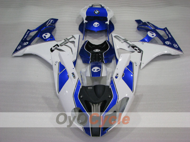 Einspritzverkleidungssatz für BMW S1000RR 09-14 - Weiß, Schwarz - PIRELLI #OYO87902402
