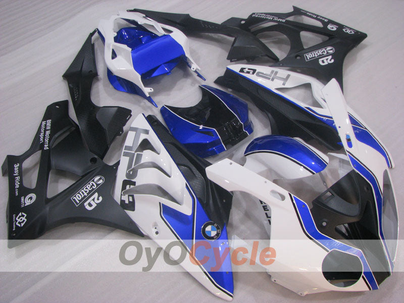 Einspritzverkleidungssatz für BMW S1000RR 09-14 - Weiß, Schwarz - PIRELLI #OYO87902403