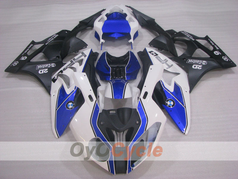 Einspritzverkleidungssatz für BMW S1000RR 09-14 - Weiß, Schwarz - PIRELLI #OYO87902403