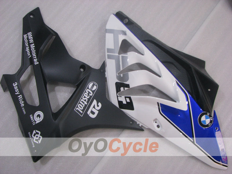 Einspritzverkleidungssatz für BMW S1000RR 09-14 - Weiß, Schwarz - PIRELLI #OYO87902403