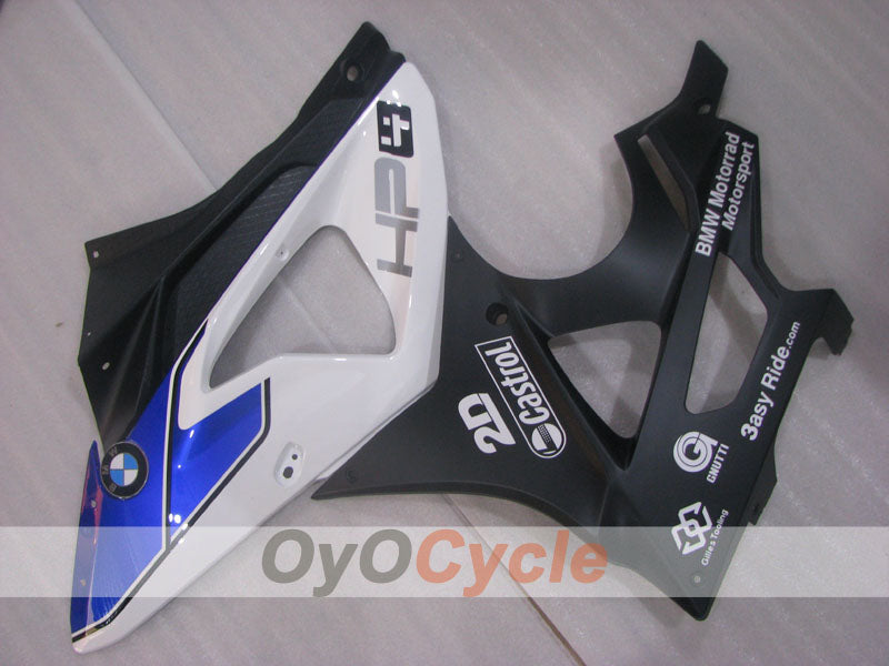 Einspritzverkleidungssatz für BMW S1000RR 09-14 - Weiß, Schwarz - PIRELLI #OYO87902403