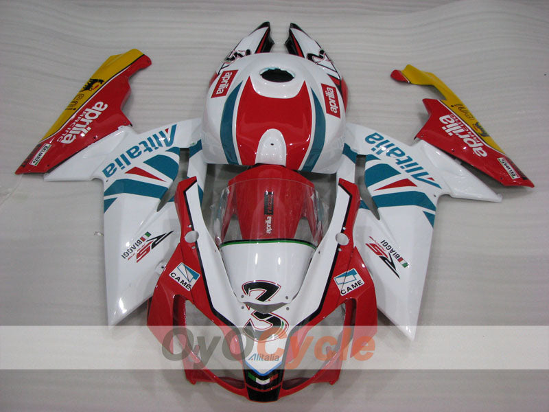 Verkleidungssatz für Aprilia RS125 06-10 - Rot, Weiß - Werksstil #OYO87902406 Zweitbild