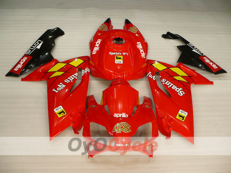 Verkleidungssatz für Aprilia RS125 06-10 - Rot, Schwarz - Werksstil #OYO87902408 Zweitbild
