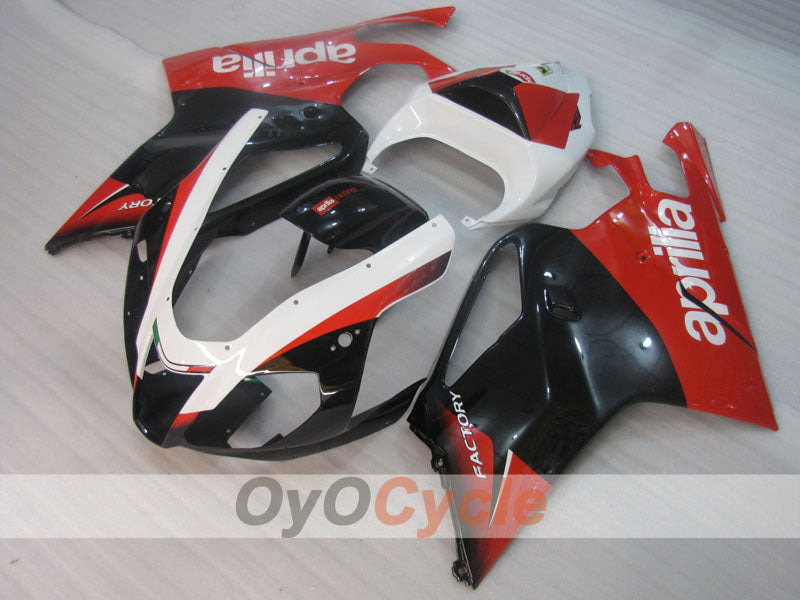 Verkleidungssatz für Aprilia RSV1000R 03-06 - Rot, Schwarz - Werksstil #OYO87902413 Hauptbild