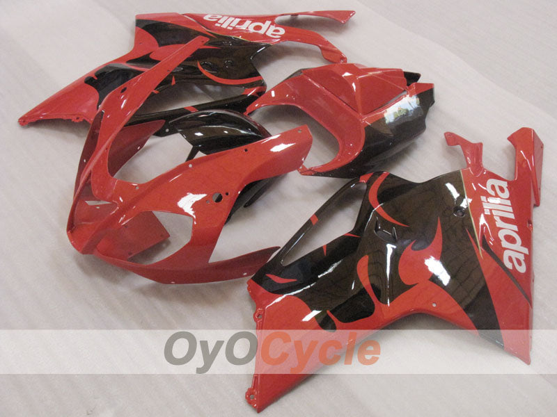 Verkleidungssatz für Aprilia RSV1000R 03-06 - Rot, Schwarz - Werksstil #OYO87902414 Zweitbild