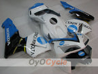 Einspritzverkleidungssatz für 03-04 CBR600RR - Weiß, Schwarz - Konica Minolta #OYO87902527