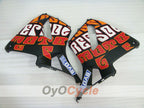 Verkleidungssatz für Einspritzermodelle der CBR600RR 03-04 - Schwarz, Matt - Rossi #OYO87902541