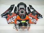 Verkleidungssatz für Einspritzermodelle der CBR600RR 03-04 - Schwarz, Matt - Rossi #OYO87902541