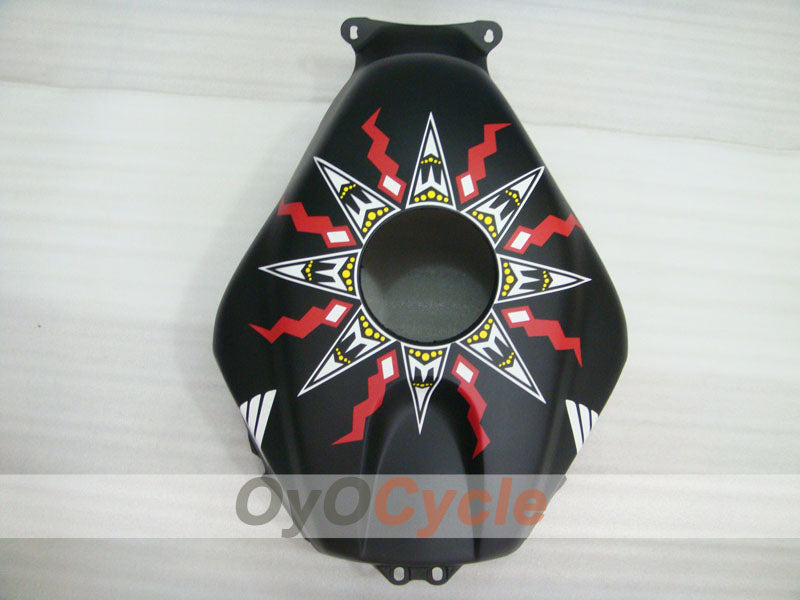 Verkleidungssatz für Einspritzermodelle der CBR600RR 03-04 - Schwarz, Matt - Rossi #OYO87902541