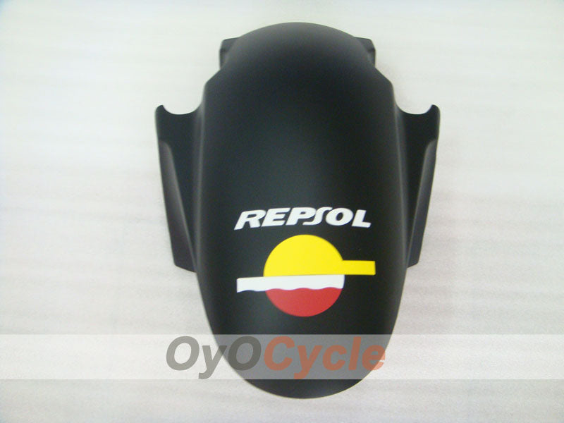 Verkleidungssatz für Einspritzermodelle der CBR600RR 03-04 - Schwarz, Matt - Rossi #OYO87902541