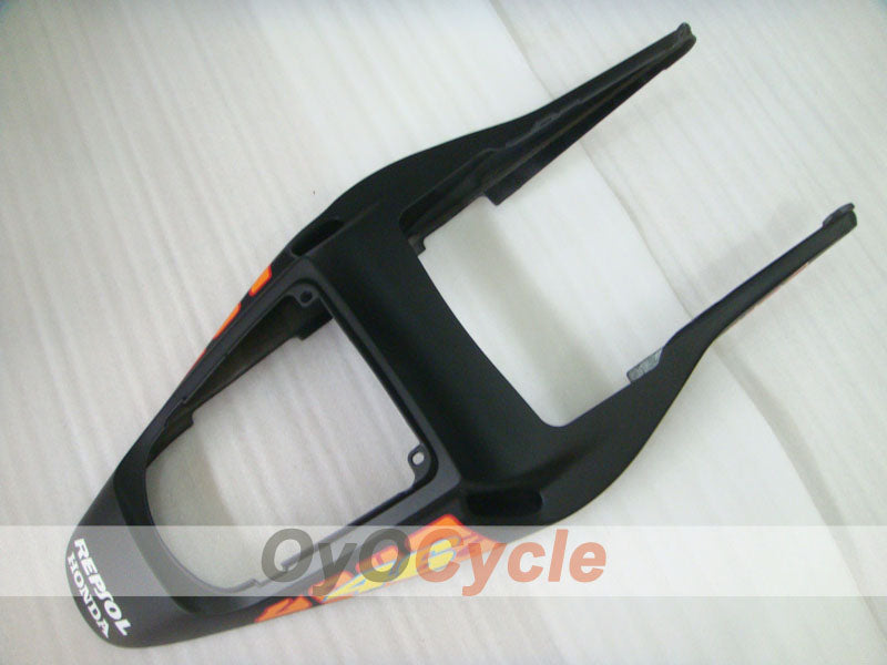 Verkleidungssatz für Einspritzermodelle der CBR600RR 03-04 - Schwarz, Matt - Rossi #OYO87902541