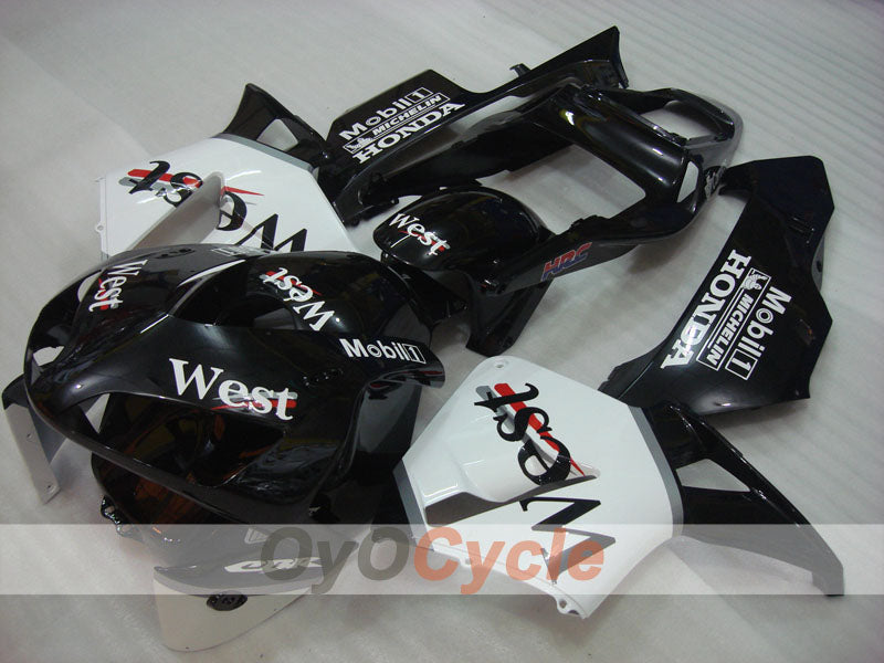 Einspritzverkleidungskit für CBR600RR 03-04 - Weiß, Schwarz - West #OYO87902559 Hauptbild