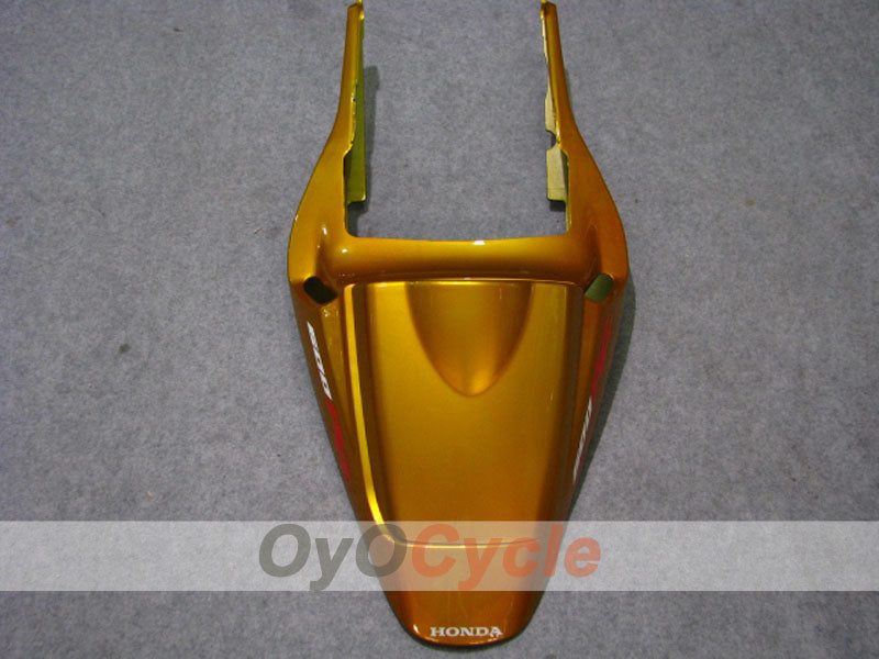 Einspritzverkleidungssatz für 03-04 CBR600RR - Schwarz, Gold - Werksstil #OYO87902611