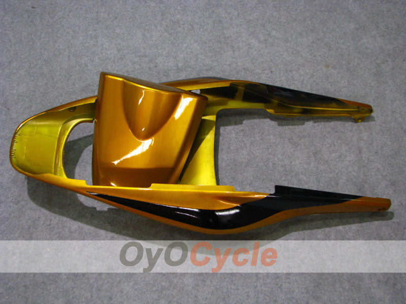 Einspritzverkleidungssatz für 03-04 CBR600RR - Schwarz, Gold - Werksstil #OYO87902611