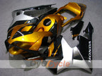 Einspritzverkleidungssatz für 03-04 CBR600RR - Schwarz, Gold - Werksstil #OYO87902611
