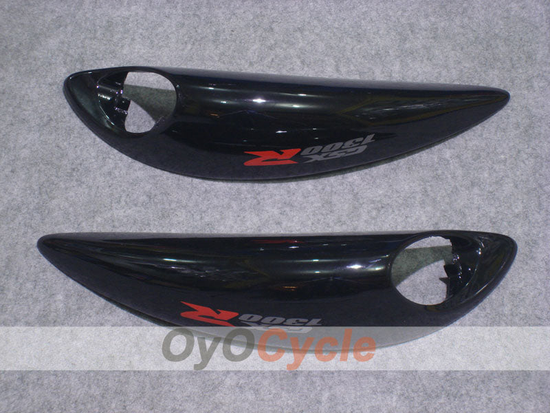 Einspritz-Verkleidungssatz für 08-20 GSXR1300 Hayabusa - Rot, Schwarz - Flammen #OYO87902668
