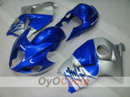 Einspritzverkleidungssatz für 99-07 GSXR1300 Hayabusa - Blau, Silber - Werksstil #OYO87902678
