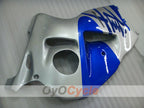 Einspritzverkleidungssatz für 99-07 GSXR1300 Hayabusa - Blau, Silber - Werksstil #OYO87902678