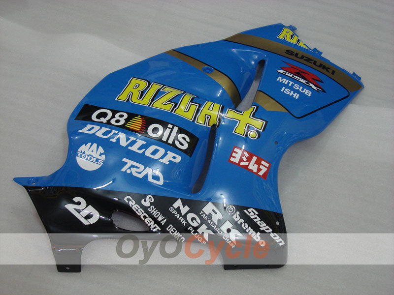 Linke & rechte Seitenverkleidung für Suzuki 97-07 GSXR1300 #OYO87910815