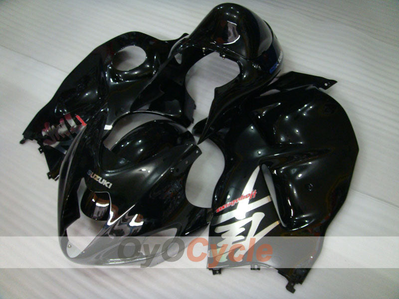 Einspritzverkleidungssatz für 99-07 GSXR1300 Hayabusa - Schwarz - Werksstil #OYO87902680