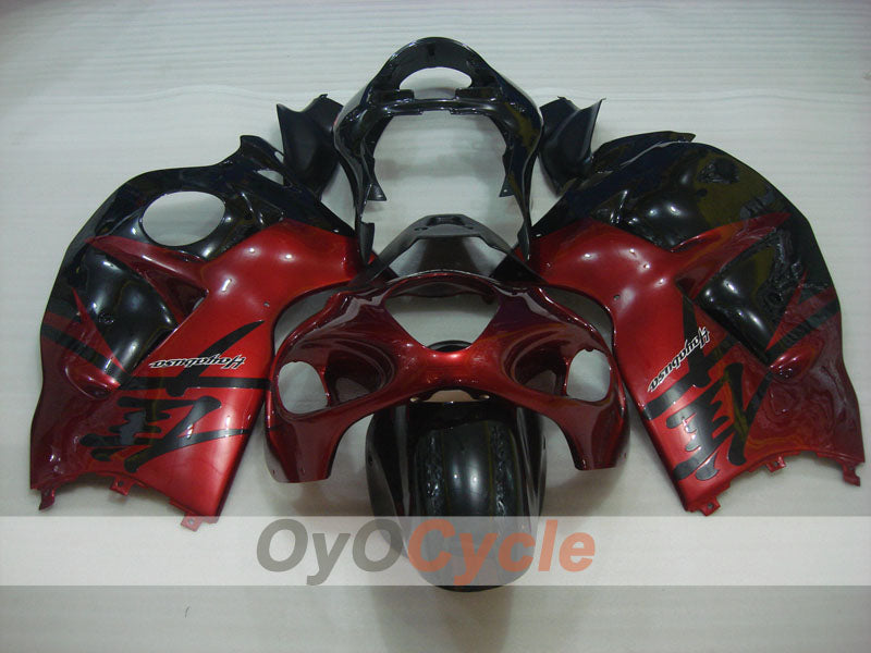 Einspritzverkleidungssatz für 99-07 GSXR1300 Hayabusa - Rot, Schwarz - Werksstil #OYO87902681 Zweitbild