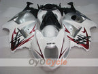 Verkleidungssatz für 99-07 GSXR1300 Hayabusa - Weiß, Silber - Werksstil #OYO87902682
