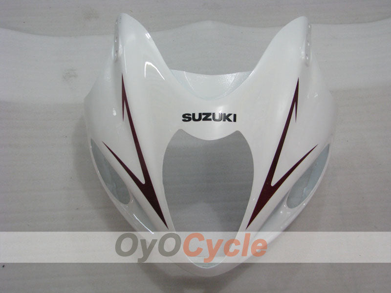 Verkleidungssatz für 99-07 GSXR1300 Hayabusa - Weiß, Silber - Werksstil #OYO87902682
