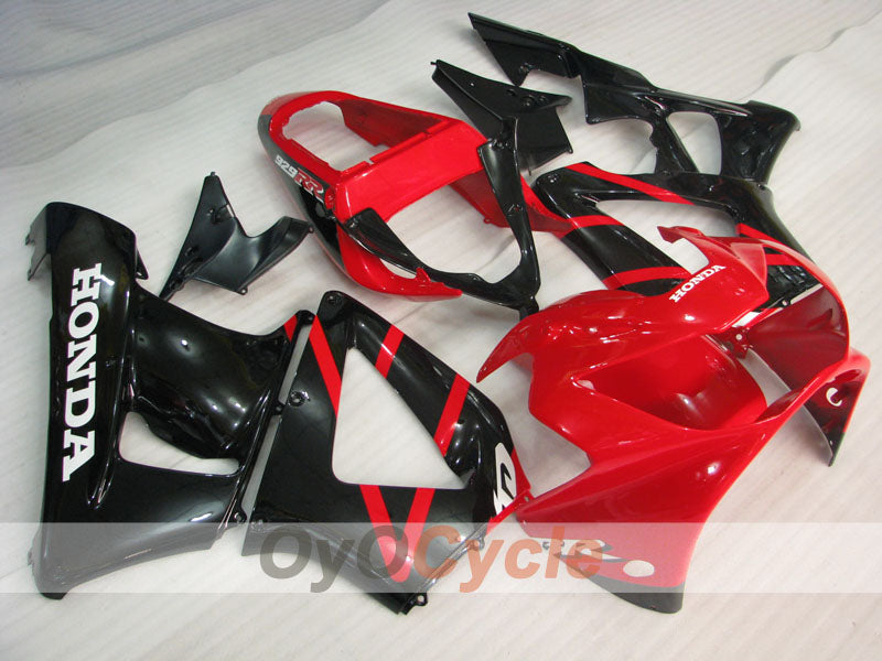 Einspritzverkleidungssatz für CBR900RR 929, Baujahr 00-01 - Rot, Schwarz - Werksstil #OYO87902721 Zweitbild
