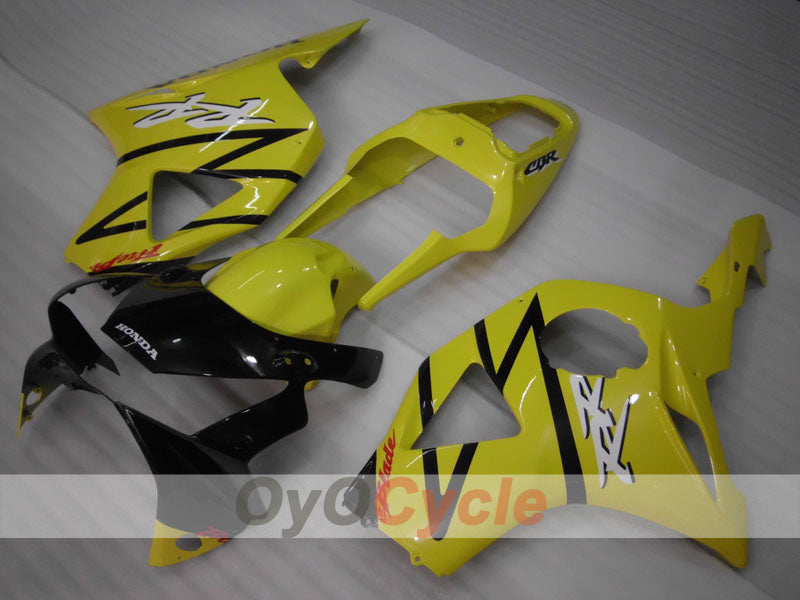 Einspritzverkleidungssatz für CBR900RR 954, Baujahr 02-03 - Gelb, Schwarz - Fireblade #OYO87902725 Zweitbild