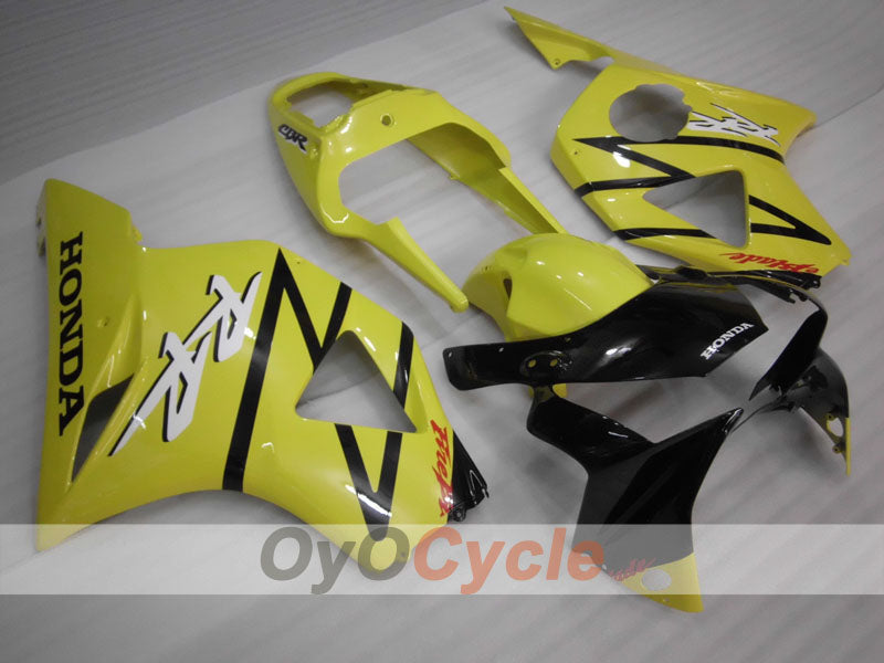Einspritzverkleidungssatz für CBR900RR 954, Baujahr 02-03 - Gelb, Schwarz - Fireblade #OYO87902725 Hauptbild