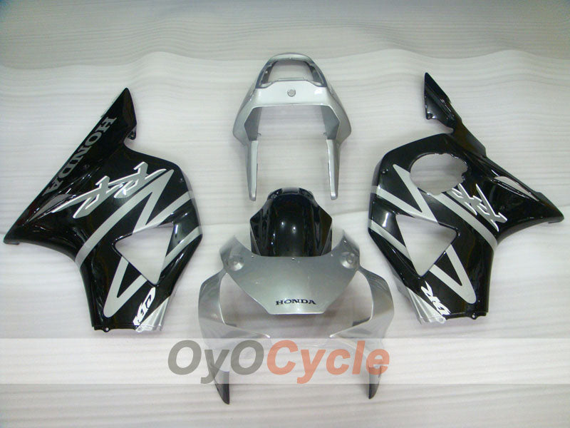 Einspritzverkleidungssatz für CBR900RR 954, Baujahr 02-03 - Schwarz, Grau - Fireblade #OYO87902727 Zweitbild