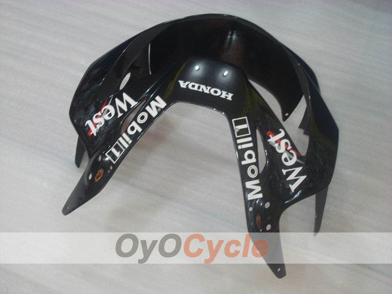 Einspritzverkleidungssatz für 00-01 CBR900RR 929 - Weiß, Schwarz - West #OYO87902740