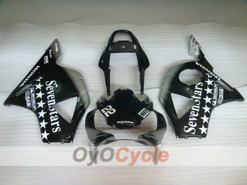Einspritzverkleidungssatz für 02-03 CBR900RR 954 - Schwarz - SevenStars #OYO87902756 Zweitbild