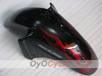 Einspritzverkleidungssatz für 96-07 CBR1100XX - Rot, Schwarz - Flamme #OYO87902800