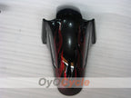 Einspritzverkleidungssatz für 96-07 CBR1100XX - Rot, Schwarz - Flamme #OYO87902800