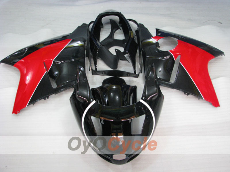Einspritz-Verkleidungssatz für CBR1100XX 96-07 - Rot, Schwarz - Werksstil #OYO87902814