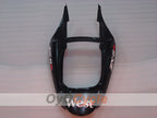 Einspritz-Verkleidungssatz für 00-02 NINJA ZX-6R - Weiß, Schwarz - MICHELIN, West #OYO87902818