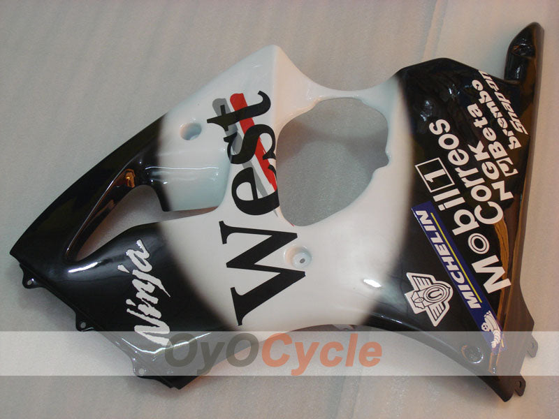 Linke und rechte Seitenverkleidung für Kawasaki 00-02 Ninja ZX-6R #OYO87912947