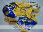Einspritzverkleidungskit für CBR250RR 90-94 - Gelb, Blau - Camel #OYO87902908