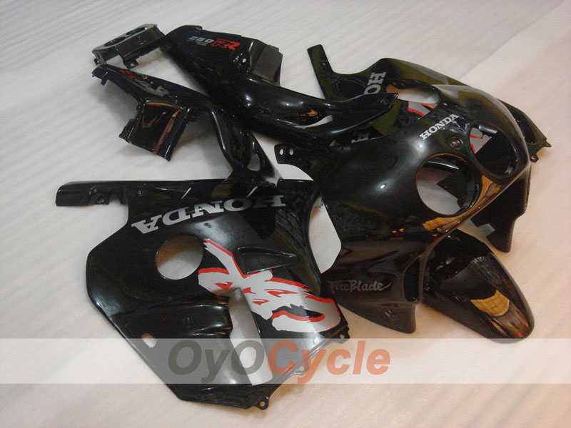 Spritzguss-Verkleidungssatz für 90-94 CBR250RR - Schwarz - Fireblade #OYO87902932