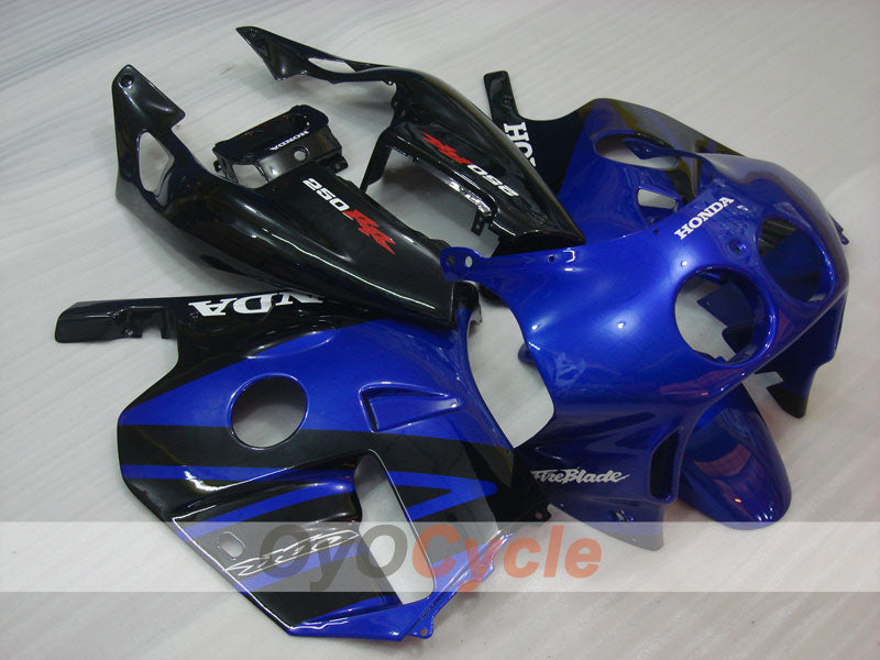 Spritzguss-Verkleidungssatz für 90-94 CBR250RR - Blau, Schwarz - Fireblade #OYO87902935
