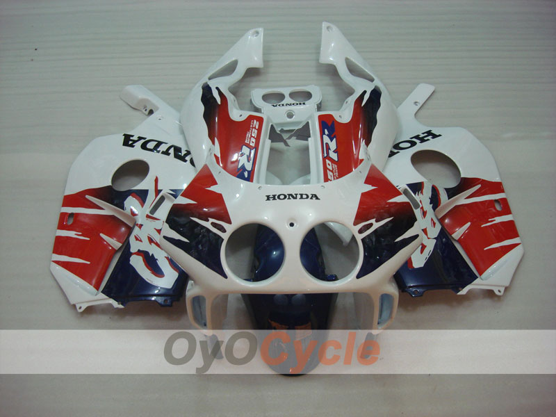 Spritzguss-Verkleidungssatz für 90-94 CBR250RR - Rot, Weiß - Fireblade #OYO87902938 Hauptbild