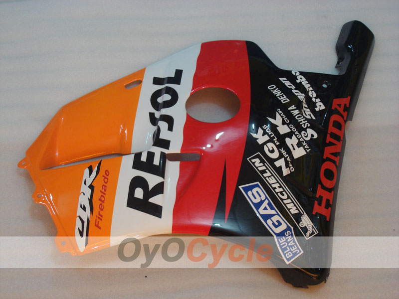 Linke und rechte Seitenverkleidung für Honda 90-94 CBR250RR #OYO87907621