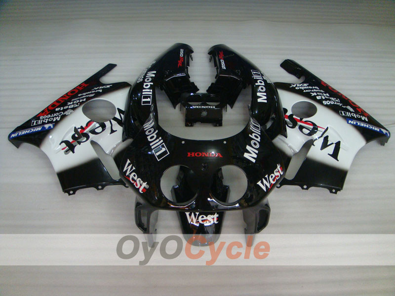 Verkleidungssatz für Suzuki GSXR600 97-00 - Weiß, Schwarz - West #OYO87902973 Hauptbild
