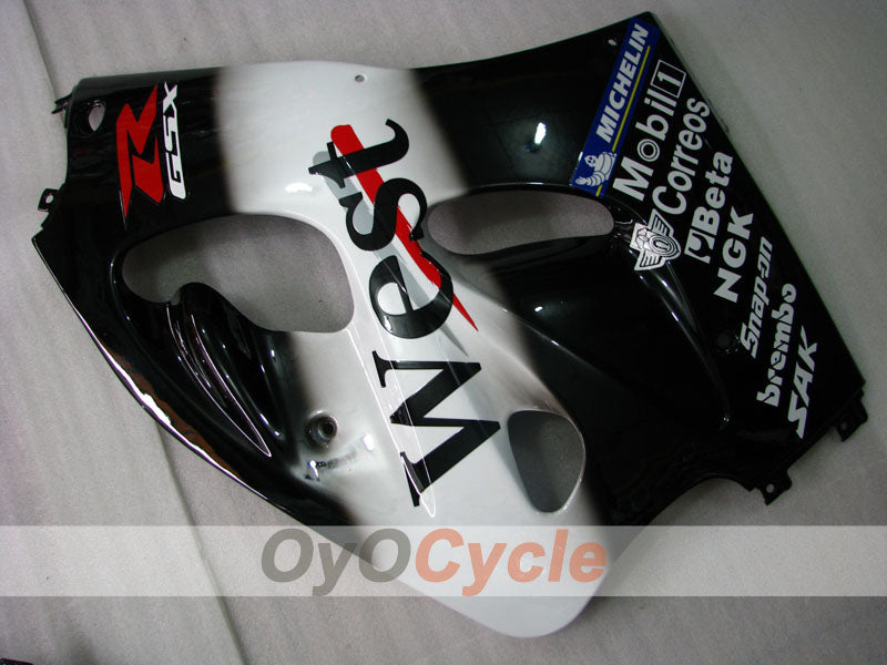 Linke und rechte Seitenverkleidung für Suzuki GSXR600, 97-00 #OYO87910293 Zweitbild