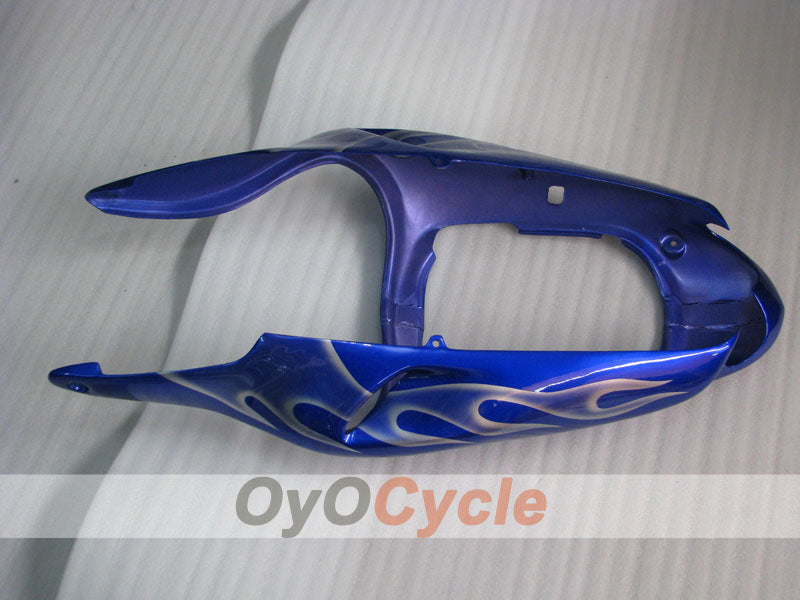 Verkleidungssatz für NINJA ZX-9R 98-99 - Blau, Silber - Flamme #OYO87903007
