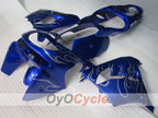 Verkleidungssatz für NINJA ZX-9R 98-99 - Blau, Silber - Flamme #OYO87903007