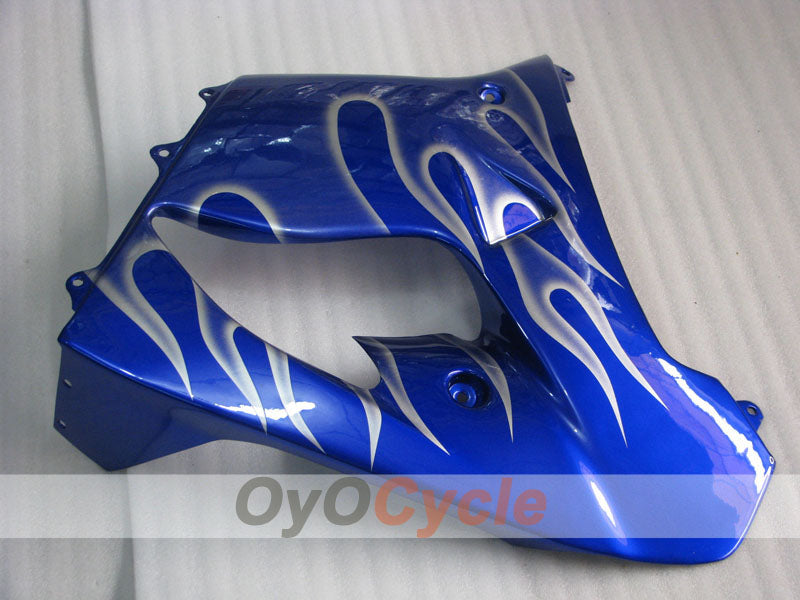 Verkleidungssatz für NINJA ZX-9R 98-99 - Blau, Silber - Flamme #OYO87903007